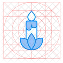 Vela Chama Luz Icon