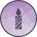 Vela Llama Luz Icon