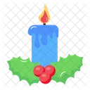 Vela de natal  Ícone