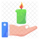 Vela de natal  Ícone