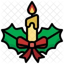 Vela de navidad  Icon