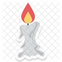 Vela do dia das bruxas  Ícone