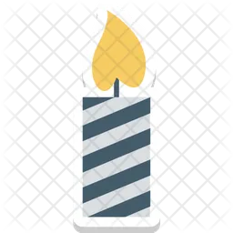 Vela encendida  Icono