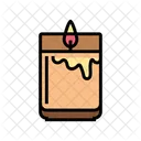 Vela encendida  Icono