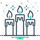 Velas Velas De Junco Icono