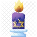 Vela Luz Decoracion Icono