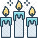Velas Velas De Junco Icono