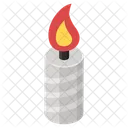 Vela Velas Velas Encendidas Icono