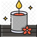 Vela Aroma Aromaterapia Icono
