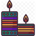 Vela Diwali Fiesta Icono