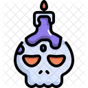 Vela Halloween Miedo Icono