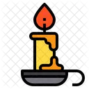 Vela Horror Aterrador Icono