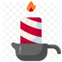 Vela Bienestar Llama Icono