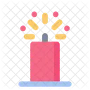 Vela Navidad Decoracion Icono