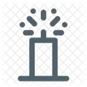 Vela Navidad Decoracion Icono