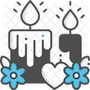 Vela Luz Celebracion Icono