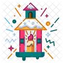 Navidad Vela Llama Icono