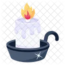 Llama Vela Encendido Icono