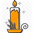 Vela Luz Celebracion Icono