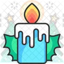 Vela Celebracion Navidad Icono