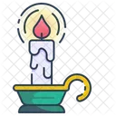 Decoracion Ramadan Luz De Velas Icono