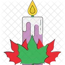 Muerdago Navidad Planta Icono