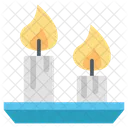 Velas Velas Quema Icono