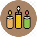 Velas Quema Decoracion Icono