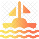 Barco a vela  Icon