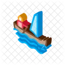 Barco Canoa Agua Icon