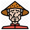 Chapeu Bambu Porcelana Icon