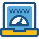 Velocidad del sitio web  Icono