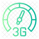 3 G Velocidad Tecnologia Icono
