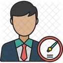 Velocidad Del Empleado Empleado Avatar Icono