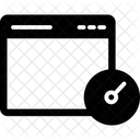 Velocidad De Internet Prueba De Velocidad Analizador Web Icono
