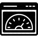 Velocidad De Internet Prueba De Velocidad Analizador Web Icono