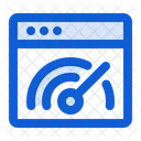 Velocidad de Internet  Icono