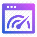 Velocidad de Internet  Icono