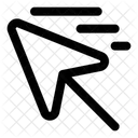 Velocidad De La Cola Del Cursor Icono