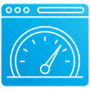 Velocidad de la página  Icono