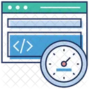 Panel Web SEO Prueba De Velocidad De Pagina Icono