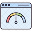 Velocidad web  Icon