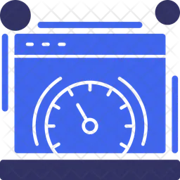 Velocidade da página  Ícone