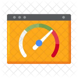 Velocidade da página  Ícone