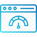 Velocidade Do Site Ícone