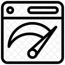 Velocidade do site  Ícone