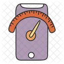 Velocity Speedometer Measurement Icon