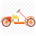 Cyclekart Cycle Voiture Voiture Manuelle Icône