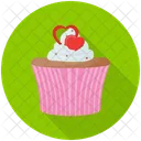 Velvet Cupcake Raspberry Cupcake Cream Cake Icon