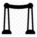 Velvet Ropes Entrance Poles Vip Entrance Icône